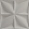 Ekena Millwork 19 5/8in. W x 19 5/8in. H Riley EnduraWall Decorative 3D Wall Panel Covers 2.67 Sq. Ft. WP20X20RLAGX - alternate 3